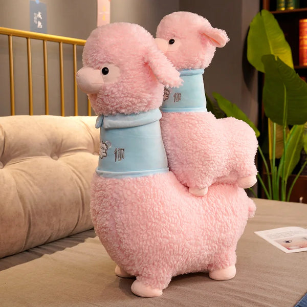 50/70/100cm Alpaca Pillow Plush Toy Stuffed Plush Sheep Llama Doll Animal Toys for Kids Soft Cushion Home Baby Birthday Gift