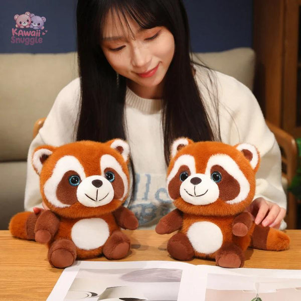 Kawaii Red Panda Stuffed Animals Raccoon Plush Toy