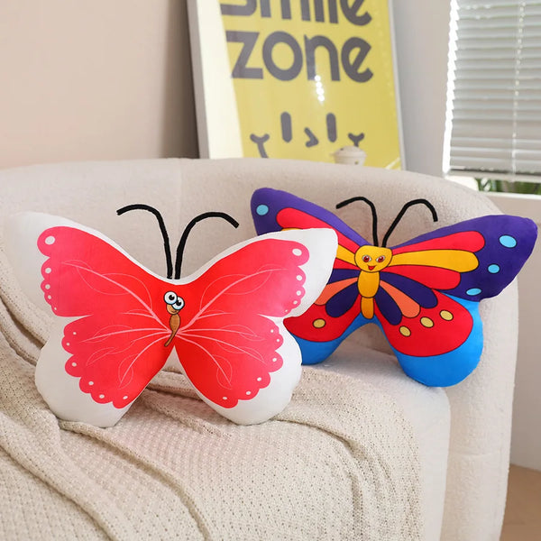 Beautiful Simulation Soft Butterfly Plush Pillow Toy
