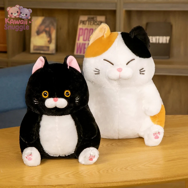 Fat Cat Plush - Ultra-Soft Huggable Companion