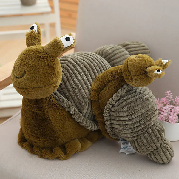 Cute Plush Snail Toy Stuffed Lifelike Insect Soft Kids Toys