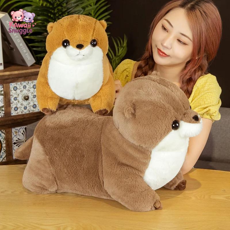 Cute Lutra Plush Toys – Your Adorable Otter Companion! Kawaii Snuggle