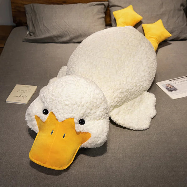 Big Stuffed Animal Duck Plush Toys Soft Pillow Mat