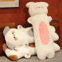 Kawaii Puppy Dog Doll Plush Toy Long Soft Fluffy Doggy Cartoon Animal Toy