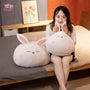 Round Rabbit Plush Toy – The Fluffiest Squishy Pillow