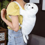 White Seal Plush Backpack – Cute Sea Lion Pillow Toy for Kids