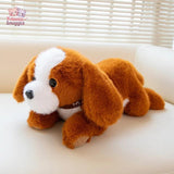 Cute Dog Wear Choker Plush – The Perfect Snuggly Friend brown Kawaii Snuggle