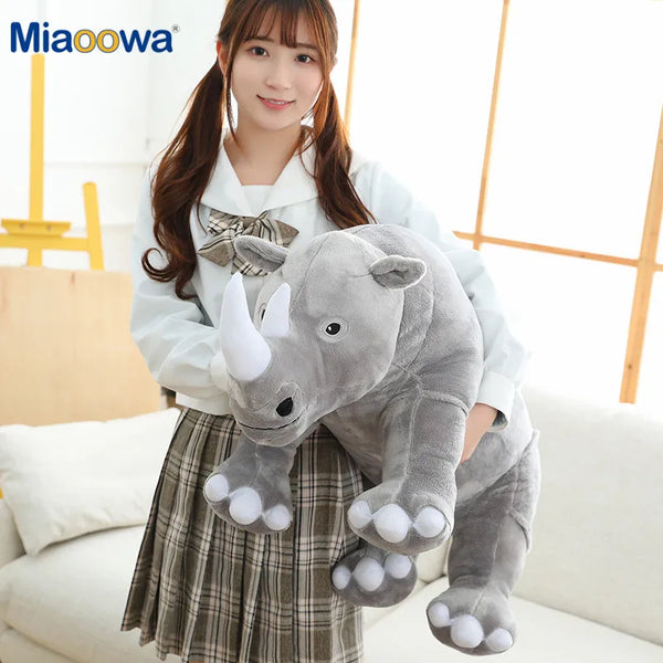 Giant Plush Rhinoceros – A Soft, Cuddly Adventure for All Ages