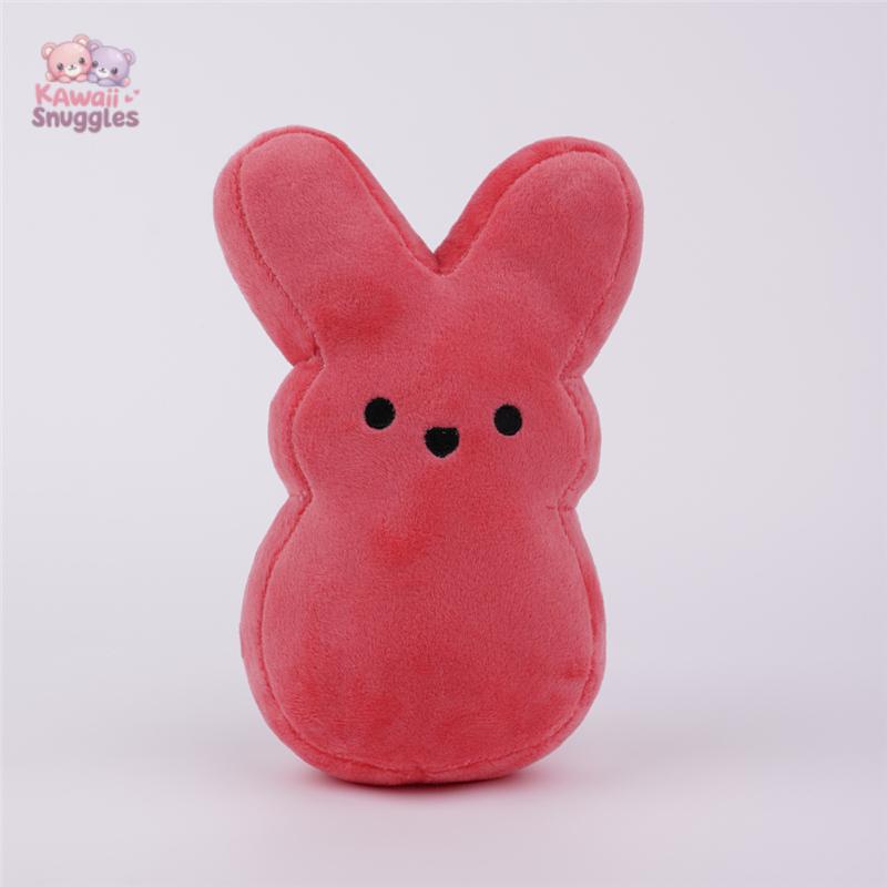 Peeps Plush Rabbit – The Perfect Easter Bunny Gift Red 20cm Kawaii Snuggle