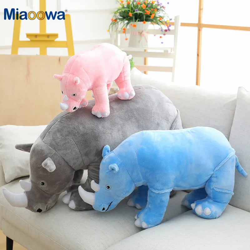 Giant Plush Rhinoceros – A Soft, Cuddly Adventure for All Ages