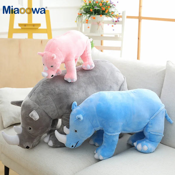 Giant Plush Rhinoceros – A Soft, Cuddly Adventure for All Ages