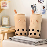 Funny Food Boba Tea Plush – A Sip of Cuteness & Laughter! Kawaii Snuggle