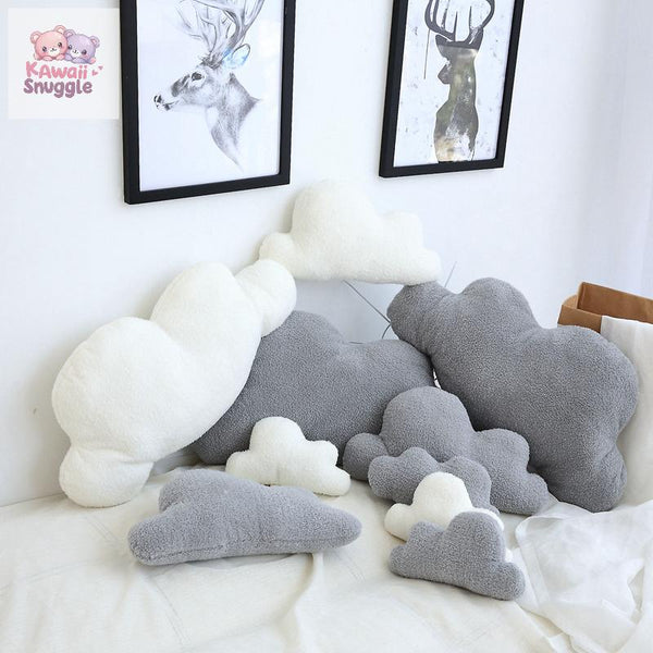 Plush Toy Cloud Shaped Pillow Cushion Kawaii Snuggle