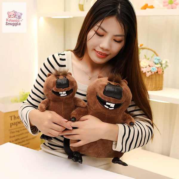 Cute Beaver Plush Toy – The Ultimate Snuggle Buddy Kawaii Snuggle