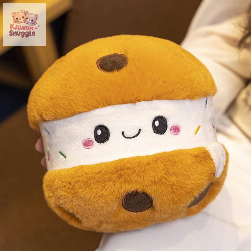 Strawberry Fruit Muffin Shape Plush – A Sweet Treat for Every Cozy Corner 15cm biscuit Kawaii Snuggle