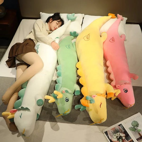 Long Haku Dragon Snuggle Buddy Plushies