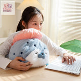 Cute Sushi Seal PlAush Sleeping Pillow – A Cozy and Adorable Companion blue 40cm Kawaii Snuggle