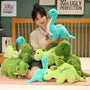 Stuffed Toy Plush Dino Blue/Green – A Roaringly Adorable Companion Kawaii Snuggle