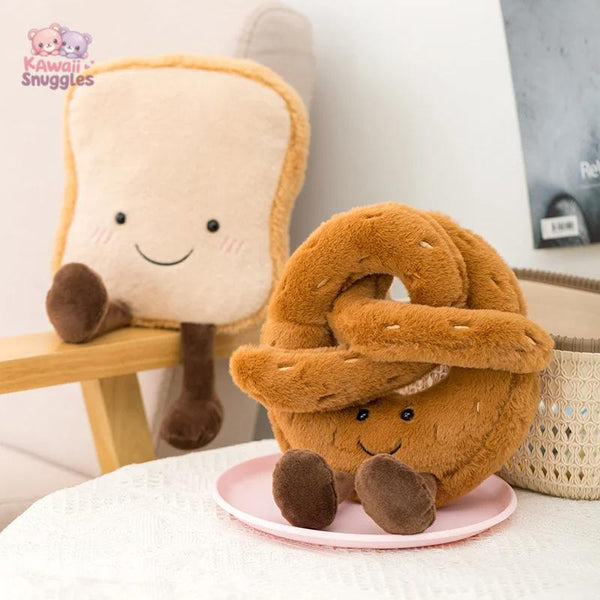 Bread Series Plush: A Deliciously Soft Collection 18x28cm Kawaii Snuggle