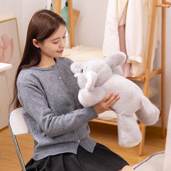 Children’s Elephant Plush Toy – A Big-Eared Friend Full of Love