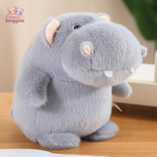 Funny Hippo Plush Toy – The Ultimate Cozy Companion Kawaii Snuggle