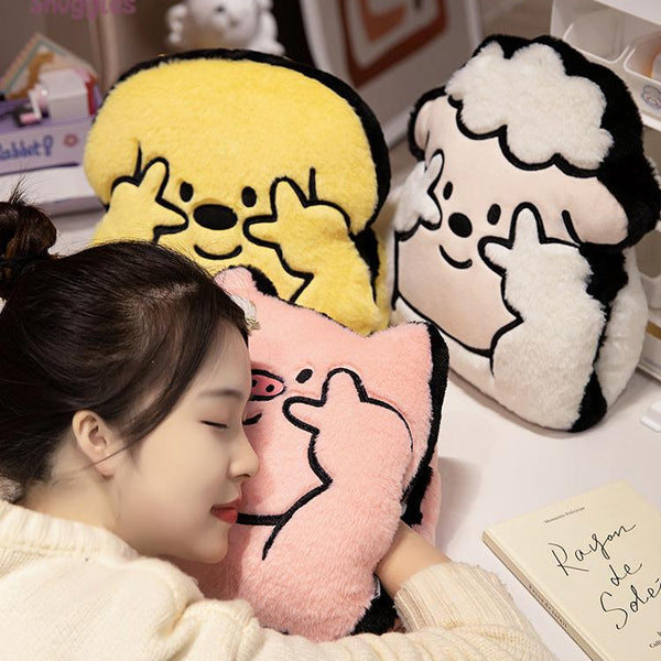 Soft Animal Pillow – Adorable Plush Toys for Kids & Decor Kawaii Snuggle