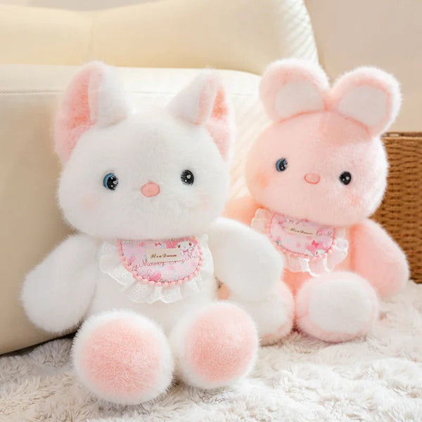 Kawaii Fluffy Sitting Animal Plushie Squad