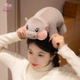 Cute Chubby Hippo Plush Toy – Soft & Kawaii Kawaii Snuggle