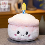 Strawberry Fruit Muffin Shape Plush – A Sweet Treat for Every Cozy Corner 25cm cake Kawaii Snuggle