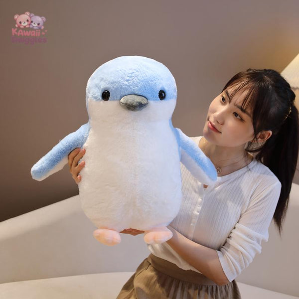 Cute Penguin Walrus Plush Toys – A Cozy Duo from the Arctic! blue penguin Kawaii Snuggle