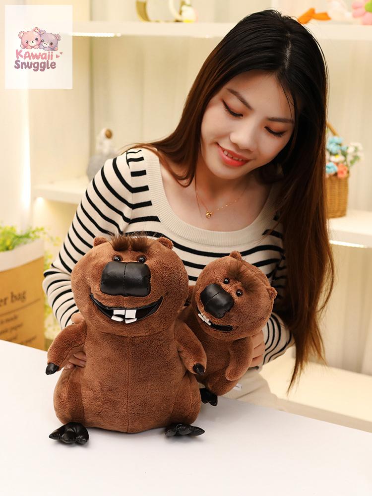 Cute Beaver Plush Toy – The Ultimate Snuggle Buddy Kawaii Snuggle