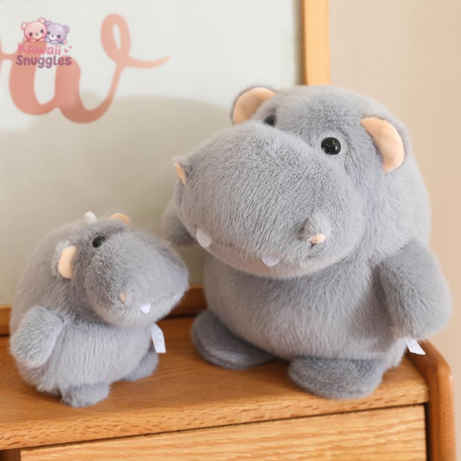 Funny Hippo Plush Toy – The Ultimate Cozy Companion Kawaii Snuggle