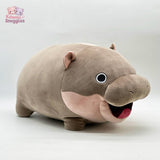 Round Rabbit Plush Toy – The Fluffiest Squishy Pillow hippo 42cmX24cm Kawaii Snuggle