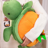 Pumpkin Turtle Plush Toy – A Unique & Soft Surprise Kawaii Snuggle