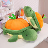 Pumpkin Turtle Plush Toy – A Unique & Soft Surprise Kawaii Snuggle