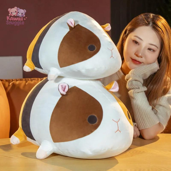 Soft Lying Hamster Plush – The Ultimate Cuddle Companion Kawaii Snuggle