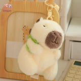 White Capybara Plush Toy – A Fluffy Friend for Every Moment! Kawaii Snuggle