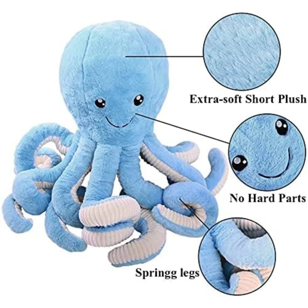Octopus Baby Plush Toy Sofa Cushion Pillow