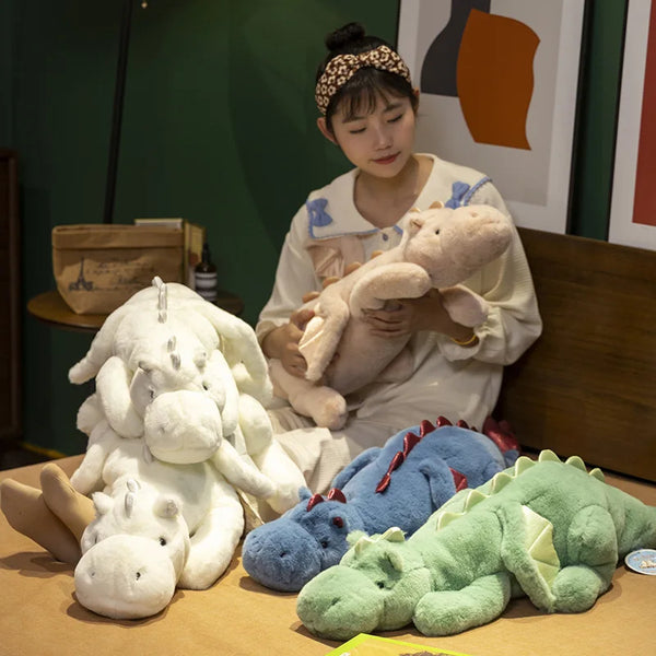 Flying Dinosaur Fluffy Dragon Plush Toy – Giant Soft Plush for Kids