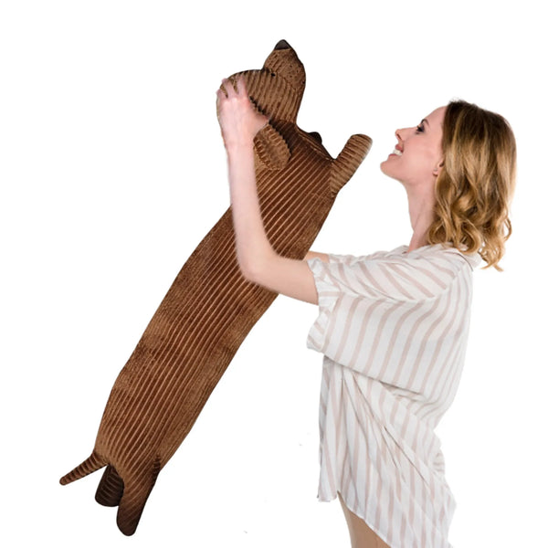 Dachshund Dog Plush Hug Pillow Stuffed Cartoon Animal Dachshund Doll Pillow