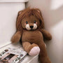 Cartoon Lion Plush Toy – Soft, cuddly wild animal doll perfect for gifts and play.