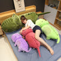 Crocodile Plush Soft Toy – Cute Cartoon Hippo & Alligator Dolls for Kids