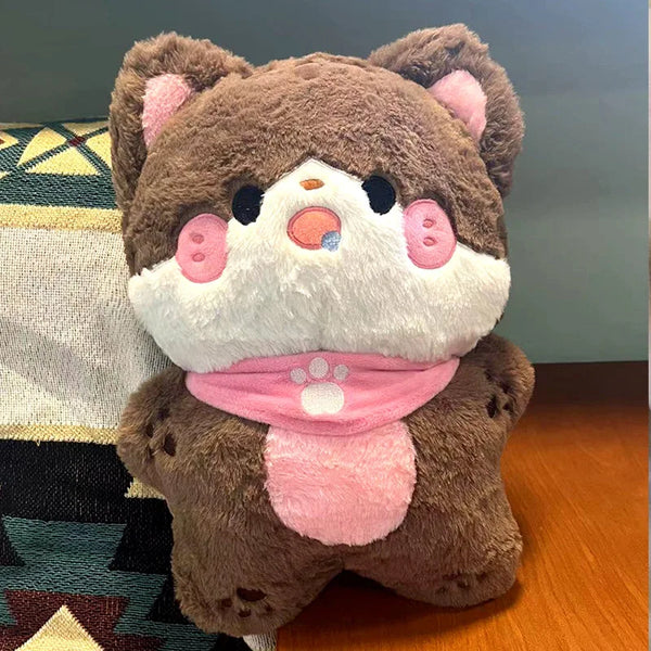 Kawaii Luna Cat Plush Toy – Soft, Adorable, and Perfect for Kids and Christmas Gifts