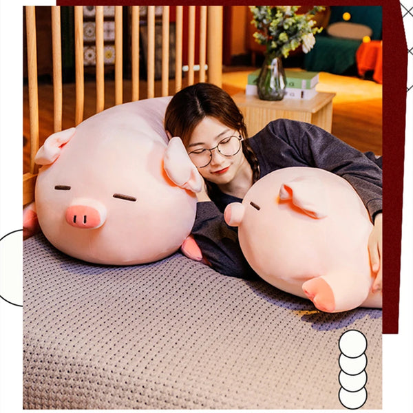 Fat Pig Pillow Plush Toy – Soft, Cute, and Perfect for Kids and Christmas Gifts