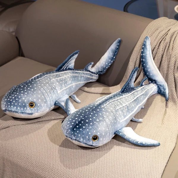 Blue Shark Plush Toy – Dive into the Deep with a Cuddly Twist
