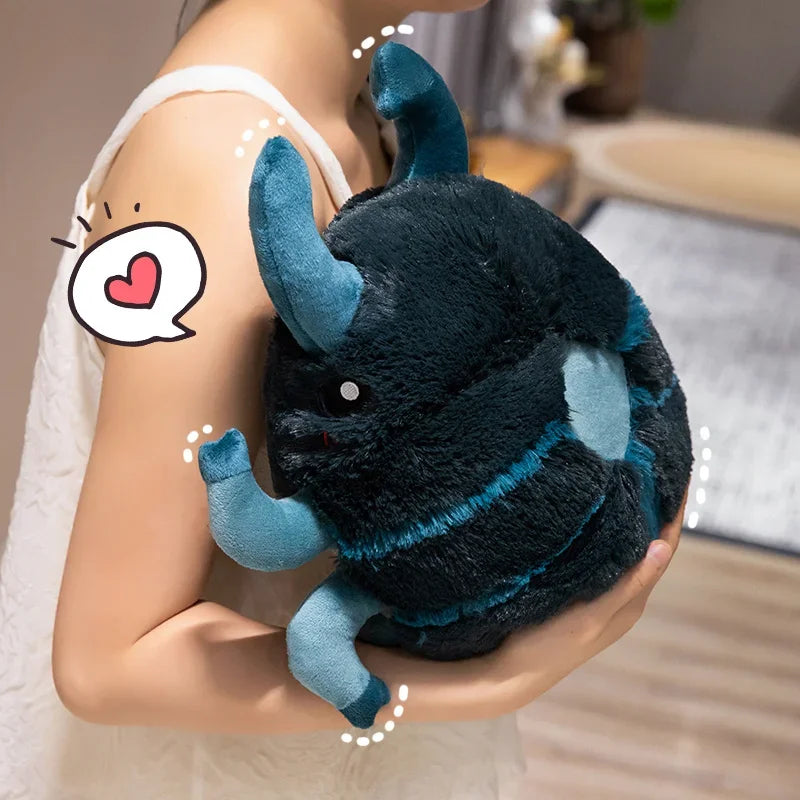 Cute Bee Beetle Mantis Plush Toy Cartoon Insect Plush Doll For Boys And Girls Creative Birthday Gift Room Decoration