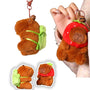 Capybara Plush Pendant With Turtle Backpack Anime Cute Stuffed Animals