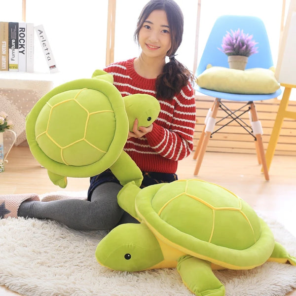 Cute Green Sea Turtles / Tortoise Cushion Pillow Plush Toys,Turtle Plush Toys Doll For Children's Gift