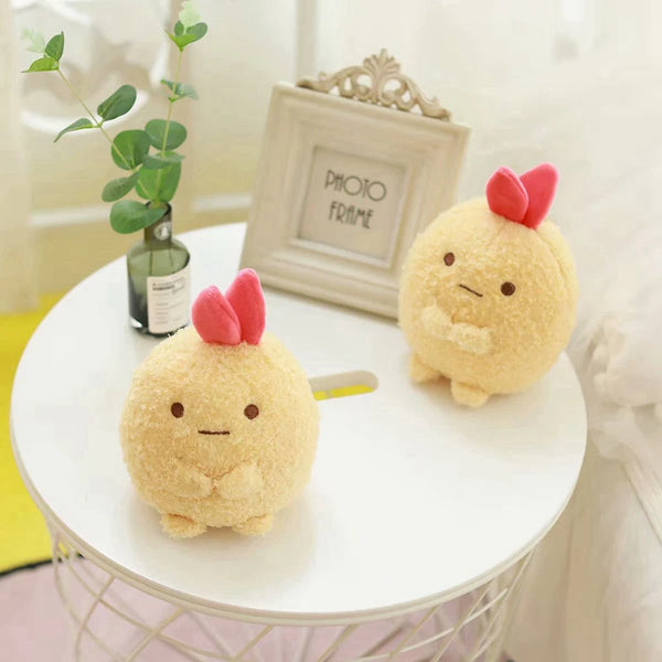 Cute Sumikko Gurashi Plush Toy Pendant Shrimp Long Body Tempura Pillow