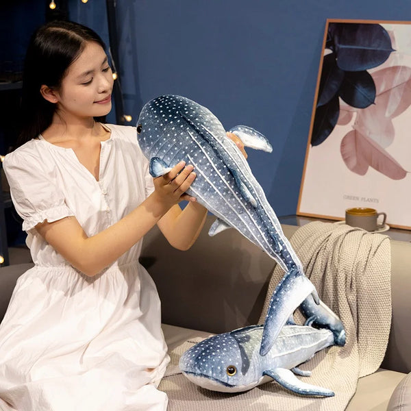 Blue Shark Plush Toy – Dive into the Deep with a Cuddly Twist